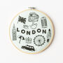 Embroidery Hoop Kit London X Maptote, thumbnail 2 of 5