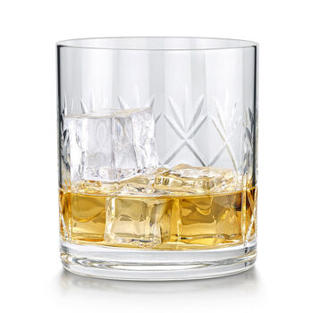 11oz Crystal Cut Personalised Whiskey Glass, 3 of 7