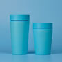 Circular And Co Coffee Cup Made From Bubblegum 8oz Blue, thumbnail 3 of 8