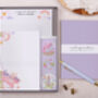 A5 Personalised Children's Stationery Set Gift With Unicorn Design, thumbnail 2 of 9