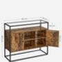 Sideboard Cabinet With Glass And Open Compartments, thumbnail 7 of 7