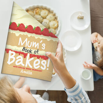 Personalised Baking Activity Book For Mum, 5 of 12