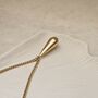 Waterdrop Necklace Gold, thumbnail 4 of 7