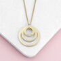 Personalised Rings Of Love Necklace, thumbnail 1 of 10