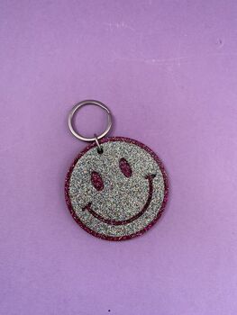 Smiley Face Keyring, 3 of 3