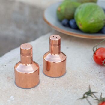 Verdigris Copper Salt And Pepper Shaker Set, 3 of 6
