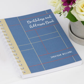 Personalised Birthday And Address Book: Abstract, 2 of 11