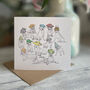 'Hatty Birthday' Illustrated Dogs In Hats Card, thumbnail 1 of 2