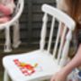 Custom Painted Children's Chair, thumbnail 8 of 9