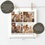 Personalised Photo Collage Grandfather Fathers Day Card, thumbnail 2 of 6