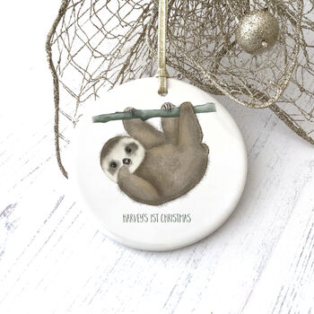 Baby Sloth Bauble, 3 of 5