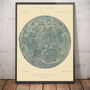 Personalised 1888 French Lunar Chart Lithograph, thumbnail 1 of 6