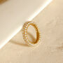 Stacking Ring With White Stones Women's Jewellery, thumbnail 5 of 5