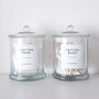 Luxury Clear Glass Bathroom Jar With Airtight Lid, thumbnail 10 of 11