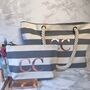 Personalised Rope Beach Bag And Accessories Bag, thumbnail 11 of 12