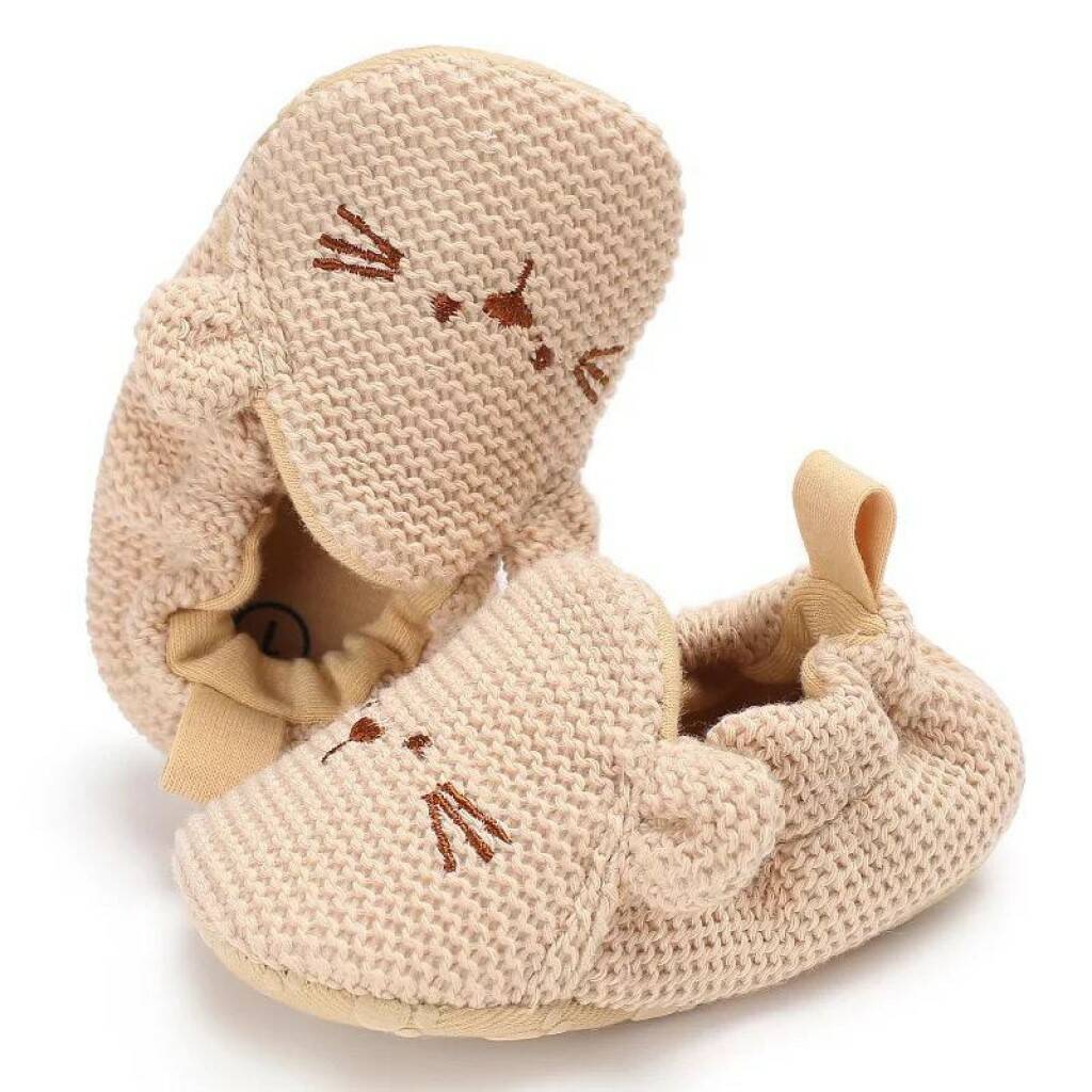 Little Mouse Baby Slippers, 1 of 2
