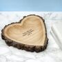 Personalised Wooden Heart Dish, thumbnail 5 of 7