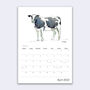 2022 Cow Calendar, thumbnail 4 of 6