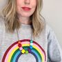 Rainbow Teething Necklace, thumbnail 1 of 4