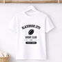 Personalised Rugby Club Coach T Shirt, thumbnail 2 of 6