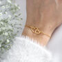 Sisters Matching Bracelet Set – Interlocking Hearts, thumbnail 5 of 8