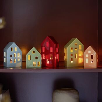 Tealight House In Dolomite For Standard Tealights, 7 of 10