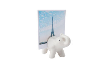 Send With Love Ceramic Elephant Photo Holder, 3 of 5