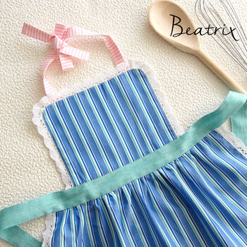 Toddler Girls Aprons, Mother And Daughter Aprons, 8 of 12