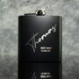 Custom Set Pocket Stainless Steel Hip Flask 6oz, thumbnail 1 of 12