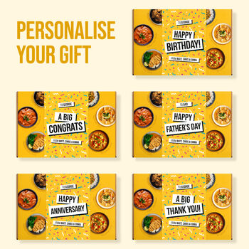 Curries From Around The World Personalised Gift, 3 of 12