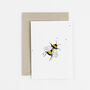 Plantable Bee Notecard Set Of Three, thumbnail 3 of 4