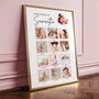Personalised Baby’s First Year Milestone Photo Print, thumbnail 1 of 8