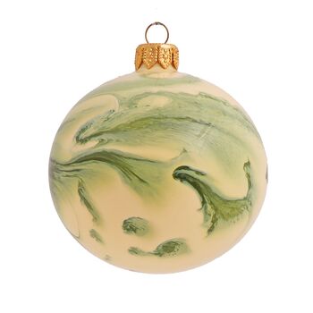 Ripple Bauble Christmas Decoration, 8cm, 2 of 6