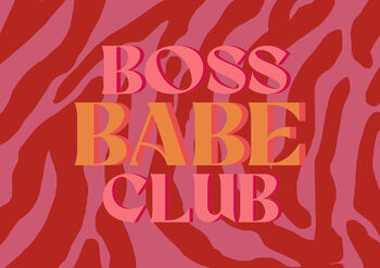 Boss Babe Club Print, 3 of 3