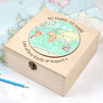 Personalised Keepsake Box Father's Day Gift, 6 of 7