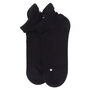 Organic Black And Grid Lime Women's Trainer Socks Bundle, thumbnail 8 of 8