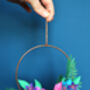 Mini Copper Hoop Decoration Craft Kit, thumbnail 2 of 4