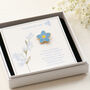 Forget Me Not Flower Enamel Pin, thumbnail 3 of 11