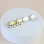 Raincloud Dangle Stud Earrings, thumbnail 1 of 2