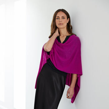 Lucy Four Way Cashmere Poncho, 2 of 12