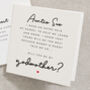 Personalised Will You Be My Godmother Card, thumbnail 1 of 2