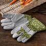 Flower Patterned Gardening Gloves, thumbnail 1 of 2