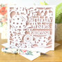 Personalised Afternoon Tea Birthday Card, thumbnail 2 of 3
