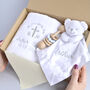 Personalised Christening Gift Set For Baby, thumbnail 1 of 2