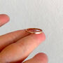 Dainty Hammered Solid Gold Band, thumbnail 2 of 10