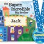 Personalised Children's Book, Incredible Big Brother, thumbnail 2 of 10