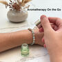 Luxury Blue Bracelet Gift Set For Him / Aromatherapy Bracelet With Essential Oil Christmas Gifts For Men, thumbnail 2 of 10