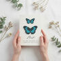 Personalised Papercut Butterfly Birthday Card, thumbnail 1 of 9