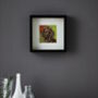 Personalised Pet Portrait Framed Knitted Art, thumbnail 4 of 10