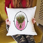 Personalised Birth Flower Cushion Gift, thumbnail 5 of 11